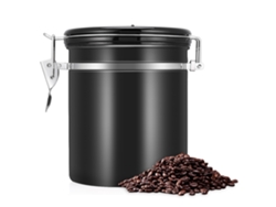 Recipiente hermético de acero inoxidable 304 para almacenar granos de café