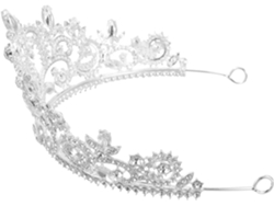 Corona De Cristal Para Bodas - Tocado Nupcial Y Accesorio Para El Cabello