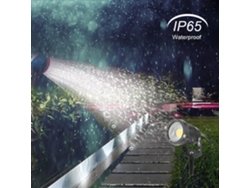 Rebe-lámpara De Césped Led Cob 5w Dc12v Exterior Ip65 Resistente Al Agua Para Jardín Patio Camino Luz Cálida