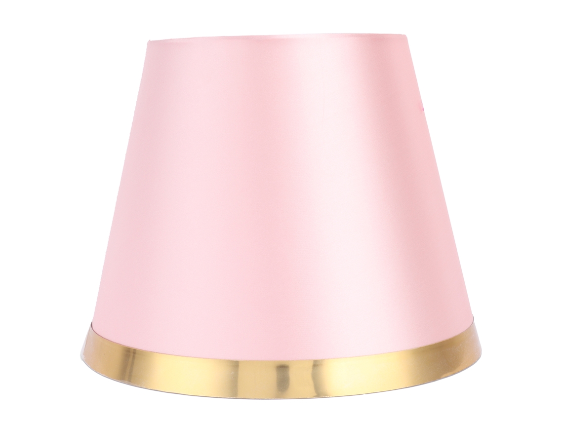 2026-lámpara De Tela Estilo Europeo Moderno Para Lámpara De Mesa E27 Luz De Pie Suministros Px132 Rosa