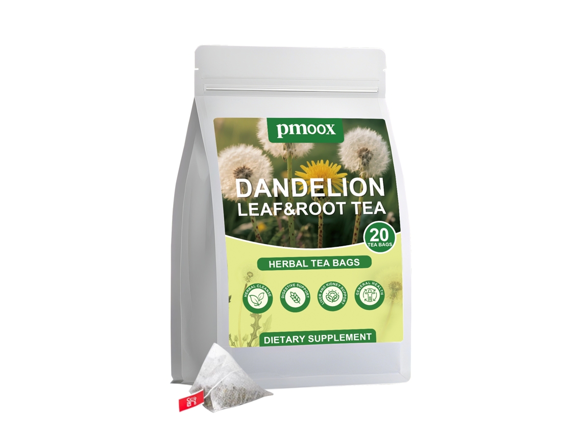 Té de diente de león para la salud natural a base de hierbas