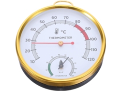 Termómetro E Higrómetro Para Sauna Inoomp: Dispositivo De Medición Impermeable Y Al Calor. Mide La Temperatura Y La