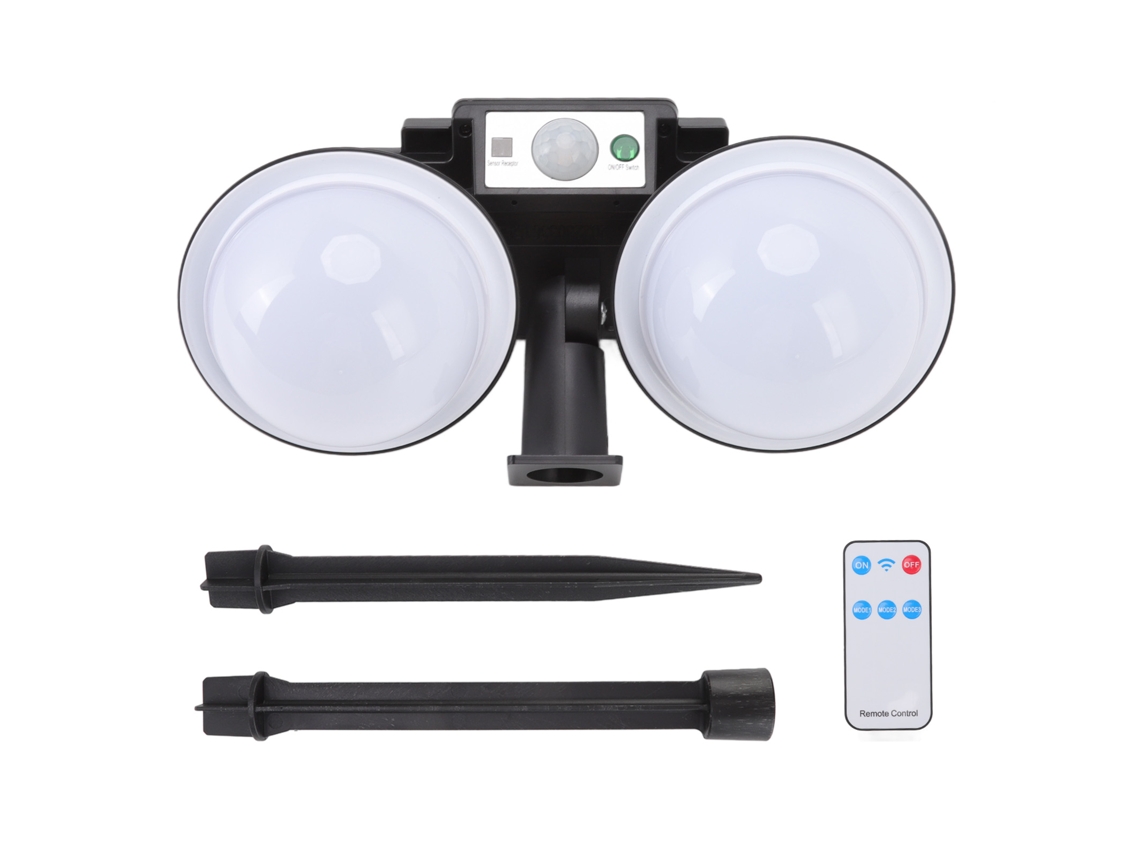 2026-luz Solar De Pared 120led Con Control Remoto Y Sensor De Movimiento Impermeable Para Exterior Patio