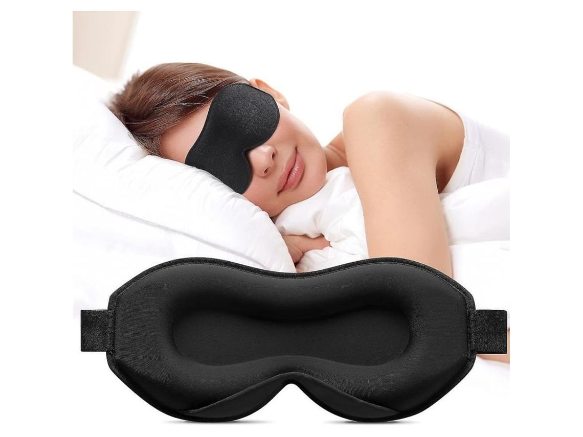 Antifaz Para Dormir Uyt, Versión Actualizada 2021, Para Quienes Duermen De Lado, 3d Ultrasuave Y Respetuoso Con La Piel.