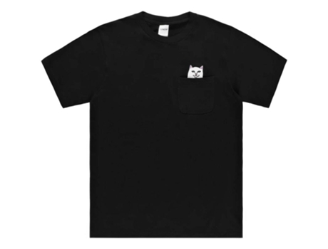 Camiseta de Hombre RIPNDIP Corta Lord Nermal Negro (XL)