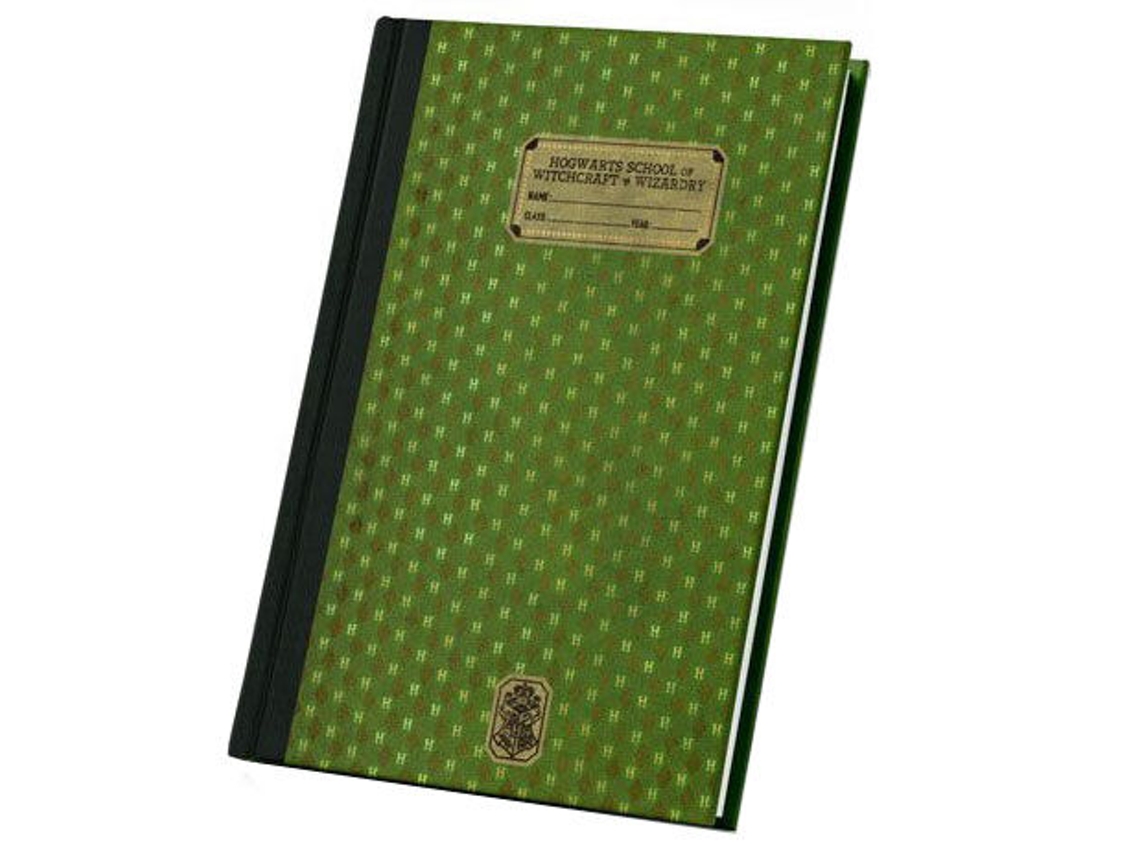 Cuaderno A5 Slytherin de HARRY POTTER