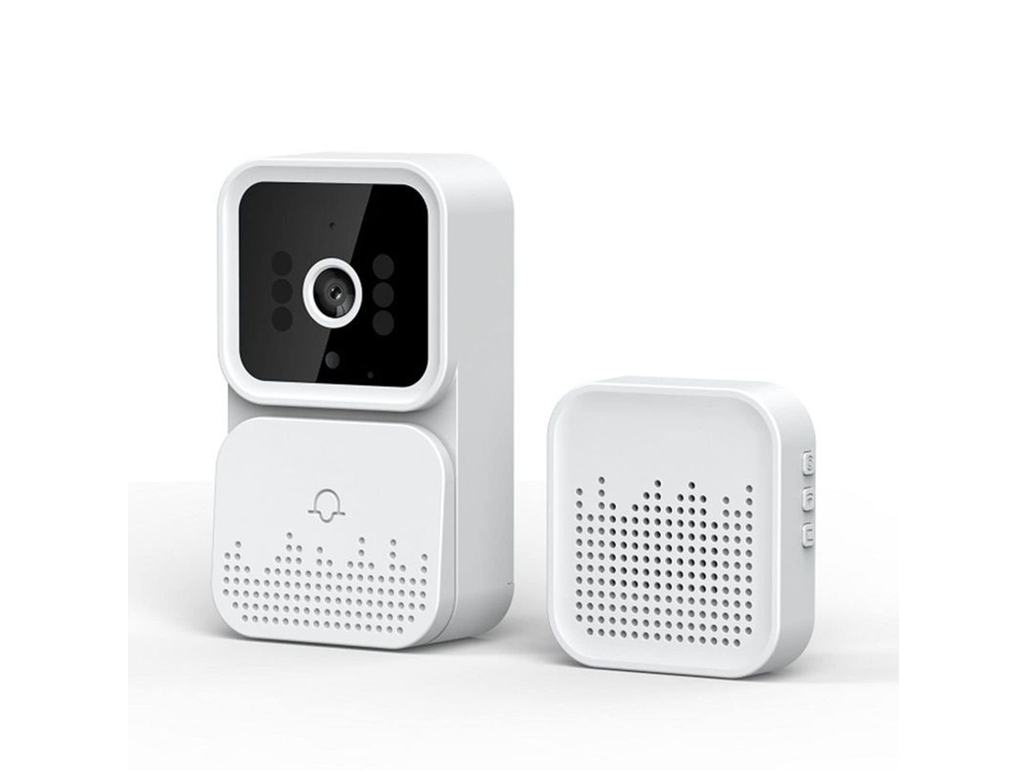 Timbre De Puerta Inalámbrico Inteligente Con Cámara, Diálogo Remoto Por App, Wifi 2.4g, Almacenamiento En La Nube