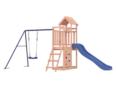 Parque Infantil De Exterior VIDAXL Marrón Madera