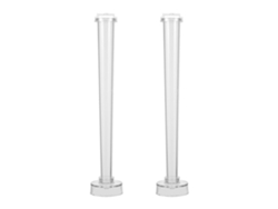 2 Piezas De Moldes Para Hacer Velas Diy Con Forma De Palo Cónico