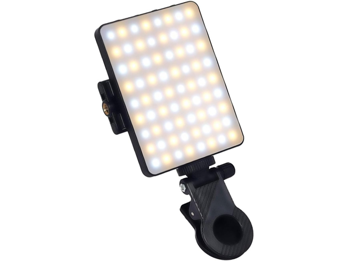 Anillos De Luz Led Con Clip Para Selfies Con Batería De 1500 Mah Para Cámaras, Teléfonos Y Estudios Portátiles.