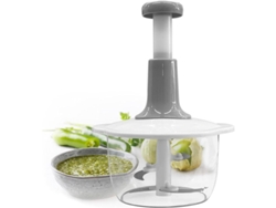 Cortador De Verduras Manual, Procesador De Alimentos A Presión, Ideal Para Ensaladas, Salsa, Pesto, Guacamole Y Más.