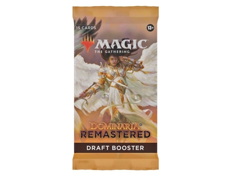 Magic The Gathering WIZARDS OF THE COAST Mtg dominaria remastered draft booster en (Edad Mínima Recomendada: 13 años)