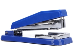 Grapadora Rotativa Compacta Azul, Capacidad Para 25 Hojas, Para Papel, Oficina.
