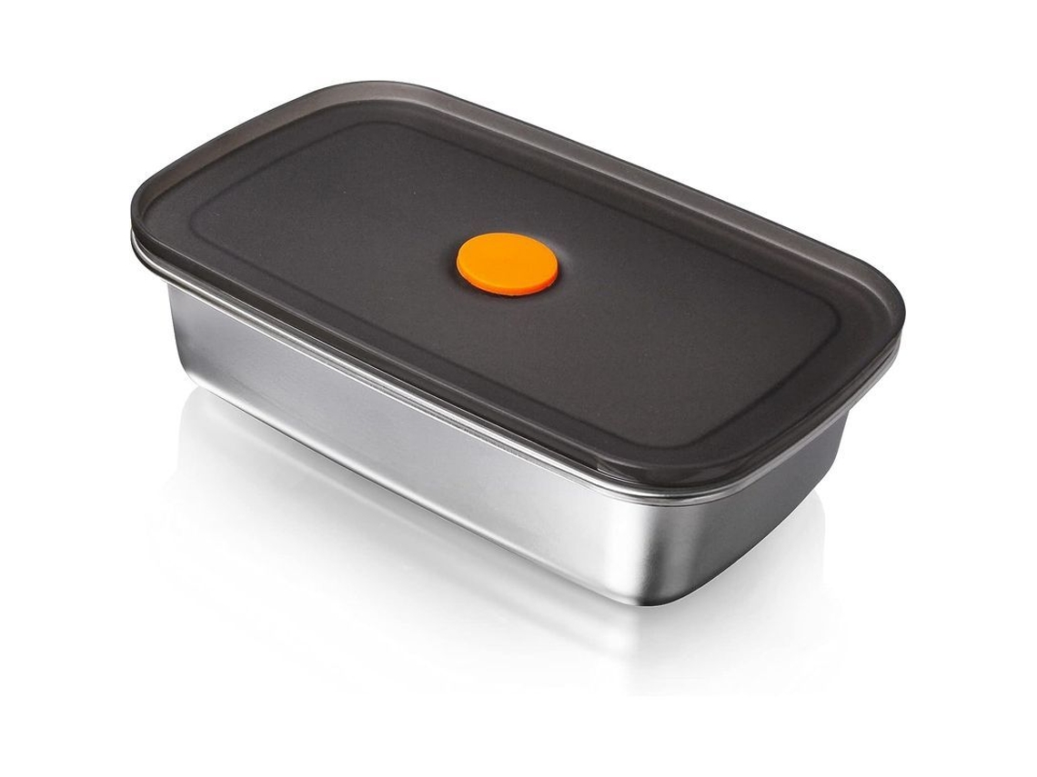 Recipiente De Aluminio Y Acero Inoxidable 304, Fiambrera Hermética, 600 Ml, Para Conservar Frutas Y Verduras, Congelación Rápida.