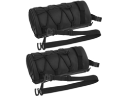 Juego De 2 Alforjas Impermeables Para Bicicleta, Multifuncionales Y Portátiles.
