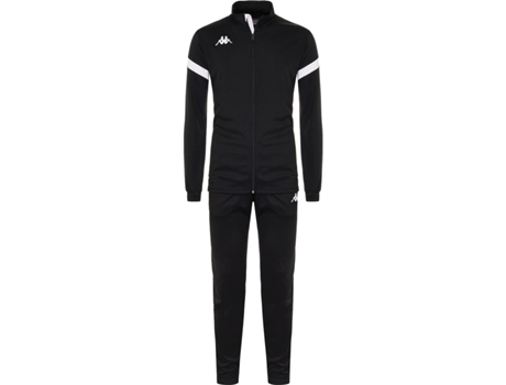 Chándal Unisexo KAPPA Dalcito Negro (Talla: 8 Años)