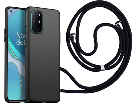 Funda Oneplus 8T Turtleshell Rígida con Collar Negro