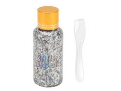 Gel con purpurina para rostro y cuerpo para maquillaje de fiesta - Plateado 31 g
