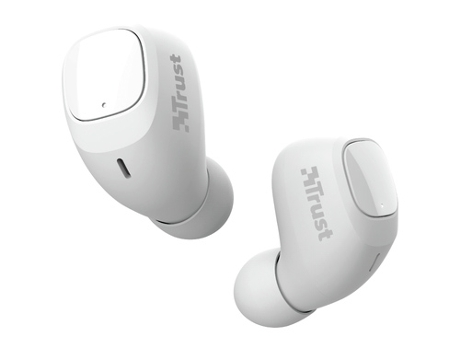 Trust Nika Compact In-Ear Auriculares Bluetooth Blanco