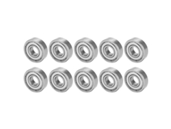 Ruedas para equipaje (silenciosas, con rodamiento 608zz)