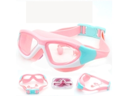 Gafas de natación para niños Neveance con protección UV, antivaho y tapones para los oídos