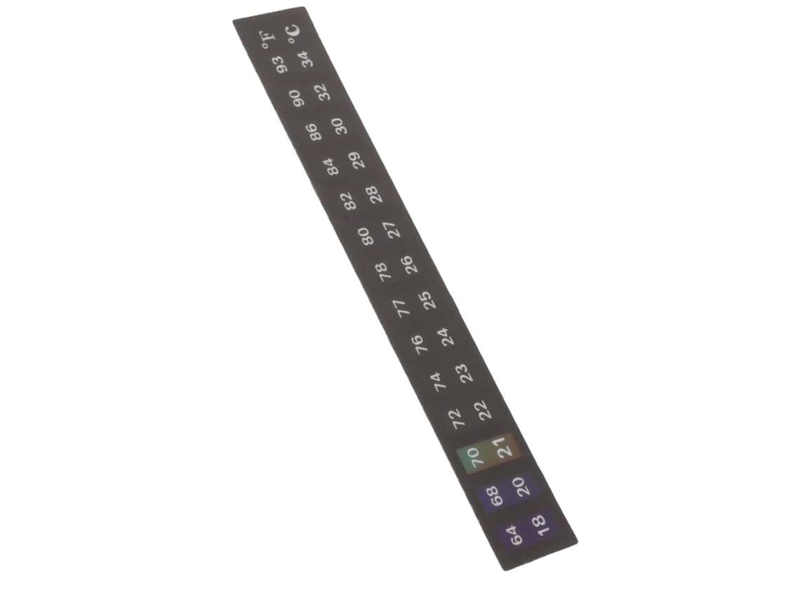 Termómetro Inoomp Y Tira Adhesiva Lcd Con Pantalla Digital De Temperatura Para Pet, Medidor De Temperatura Que Cambia