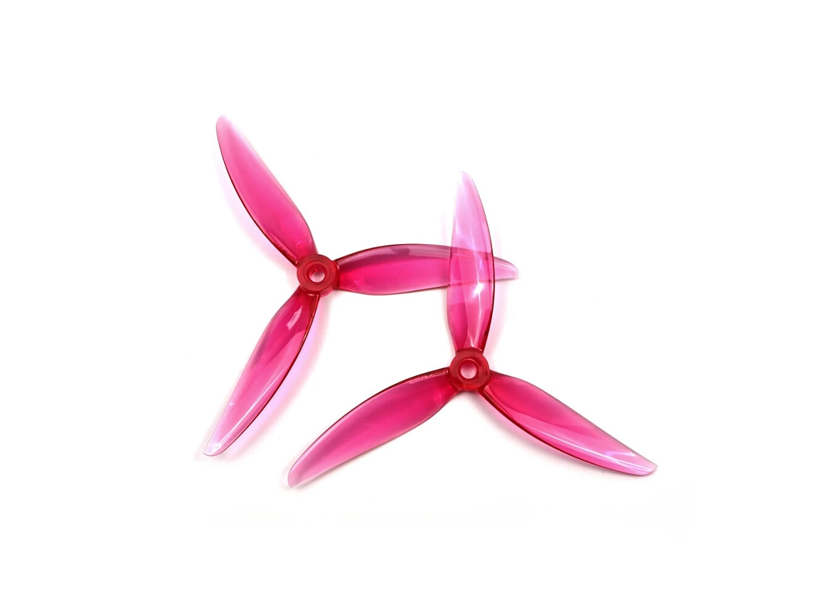 Rosa 6 Pares 2 Pares / 6 Pares Hqprop Flowerpig R29.5 3 Palas 5.1" Pc Eje 5mm Drones Fpv