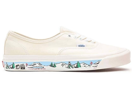 Zapatillas VANS Ua Authentic 44 Dx Unisex (39 - Blanco)