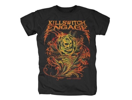 Camiseta ROCKINSTONE Killswitch Engage Quiet Distress (Algodón - S)