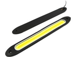 Kit De Iluminação Veicular Flexível Com Leds Cob De Alta Potência Em 2 Peças.