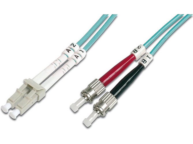 Cable Fibra Óptica DIGITUS (10 m - Azul)