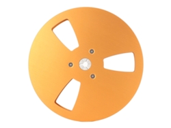 Bobina Universal Vacía De 7 1/4 Pulgadas Con 3 Orificios, Bobina Colectora De Oro De Aleación De Aluminio.