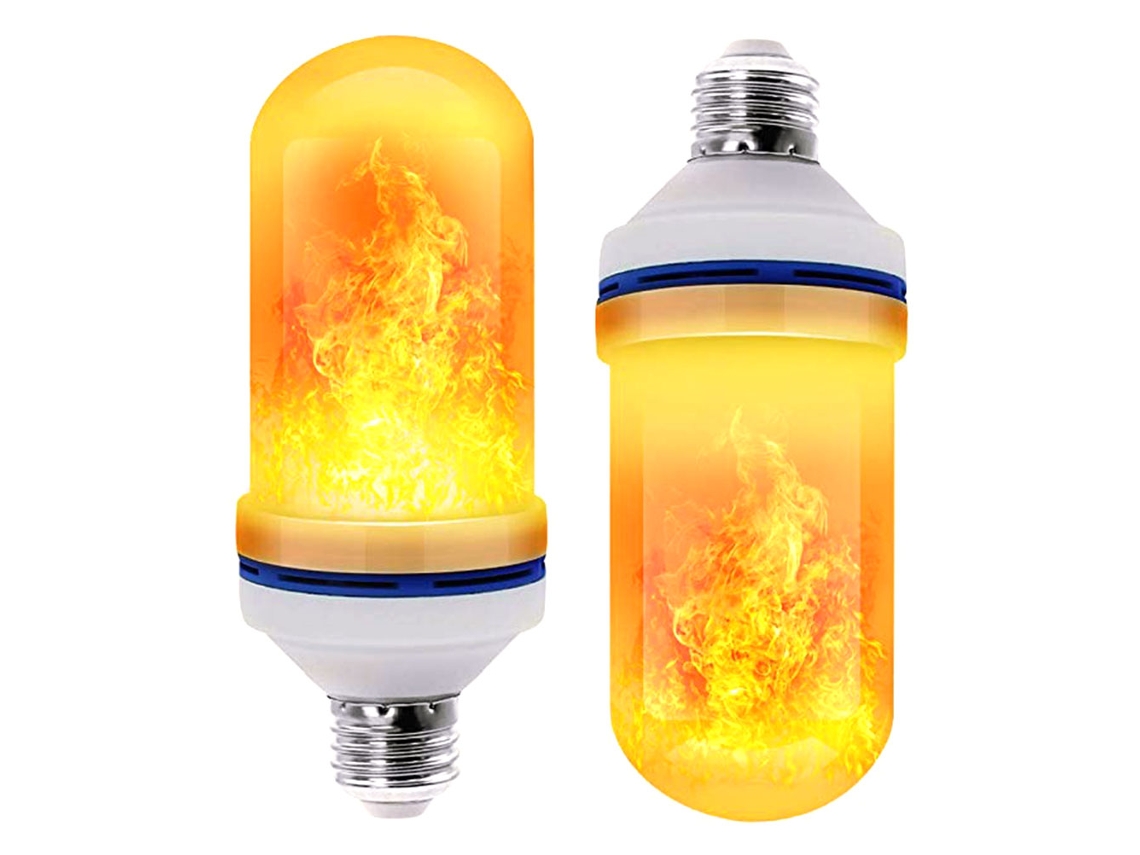 2026-bombilla Led De Efecto De Llama Efecto Invertido Para Decoración De Festivales Hoteles Bares Y Fiestas