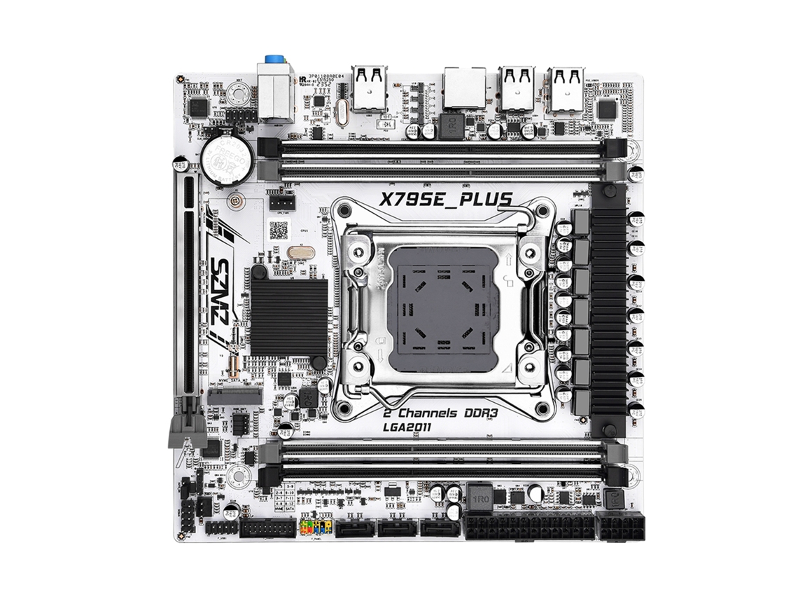 Placa Base Jingsha X79se Lga 2011 Ddr3 Pcie3.0 X16 Sata2.0 Ethernet