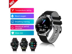 Pulsera De Actividad F22l Con Monitor De Frecuencia Cardíaca, Resistente Al Agua, Sensor De Temperatura Y Monitor De Sueño Inteligente Para Correr, Nadar Y Jugar Al Tenis.