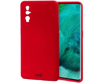 Funda para Oppo Find X2 COOL Cover Rojo