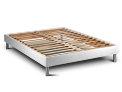 Set Vital Spa 180 X 220 Cm Somier Blanco Kit