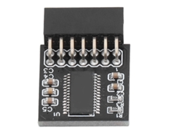 Módulo De Seguridad Tpm 2.0 De Cifrado Tarjeta Remota Para Placa Msi 14p Lpc