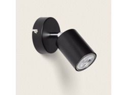 Lámpara de Techo Orientable Metal 1 Foco Albus Black