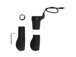Acelerador elétrico Rebe-handle para guidão com regulagem de velocidade e conector à prova d'água 24V-72V