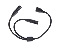 Cable Adaptador Jorindo Jd6099, Doble Xlr Macho A Rj45 Hembra, Cable Adaptador Divisor En Y