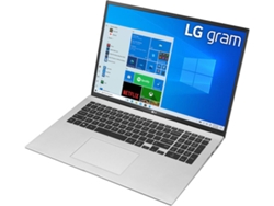 Portátil LG Gram 17Z90P-G.AA77B (17'' - Intel Evo Core i7-1165G7 - RAM: 16 GB - 512 GB SSD - Intel Iris Xe Graphics) — Windows 10 Home