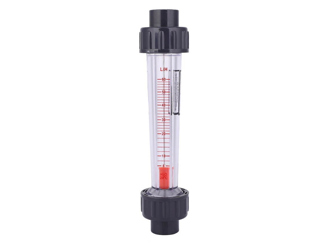 Medidor De Flujo De Tubo Plástico Lzb-15(d) Medidor De Caudal Líquido Precisión Alta Resistente A Ácidos Y Alcalis 6-60l/h