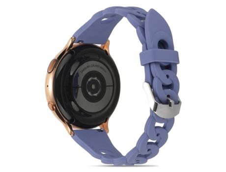 Correa de Silicona diseño de círculo para Samsung Galaxy Watch 5 40mm/44mm/Watch 5 Pro 45mm - púrpura claro