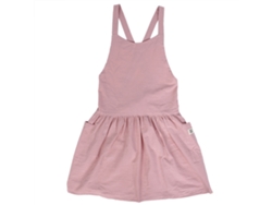Delantal Femenino De Lino Para Cocina Delantal Antisuciedad Tipo Chaleco Color Rosa Pálido