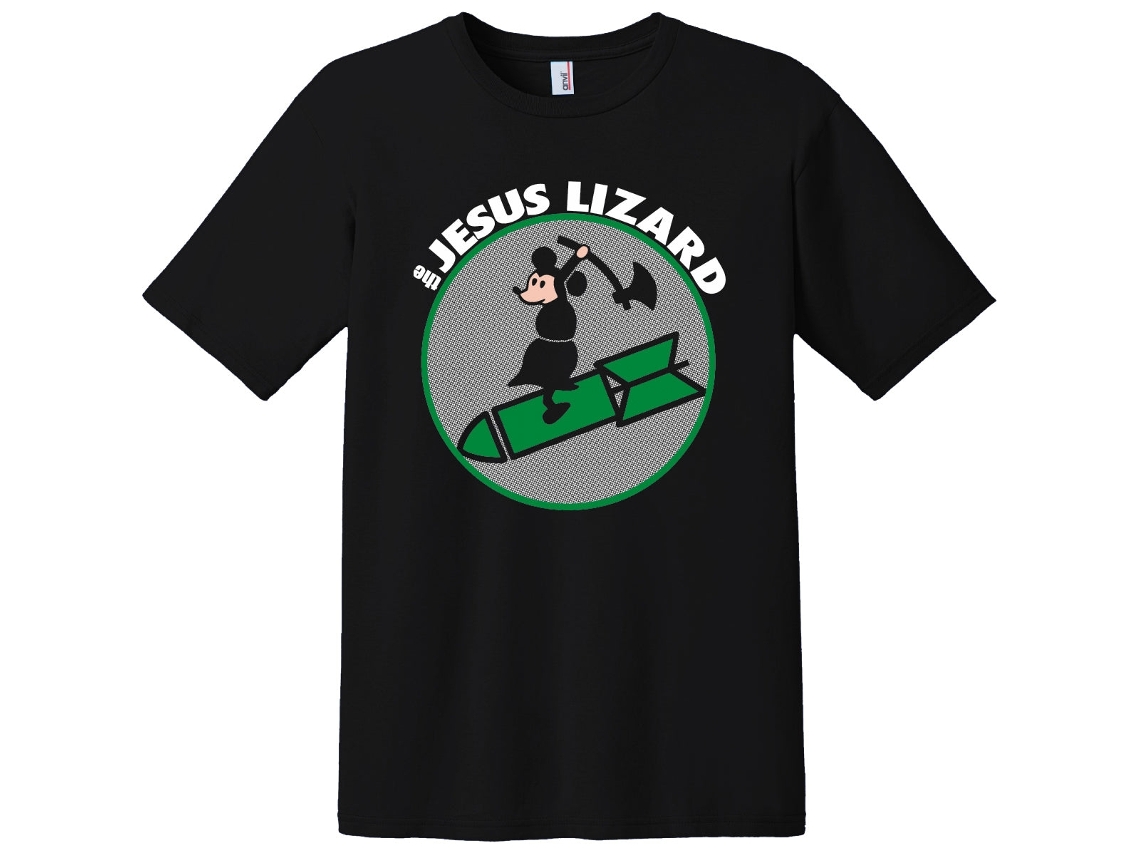 The Jesus Lizard Maus Mit Bombe T-shirt Rockinstone Unisex Adults Best Sellers Size:l