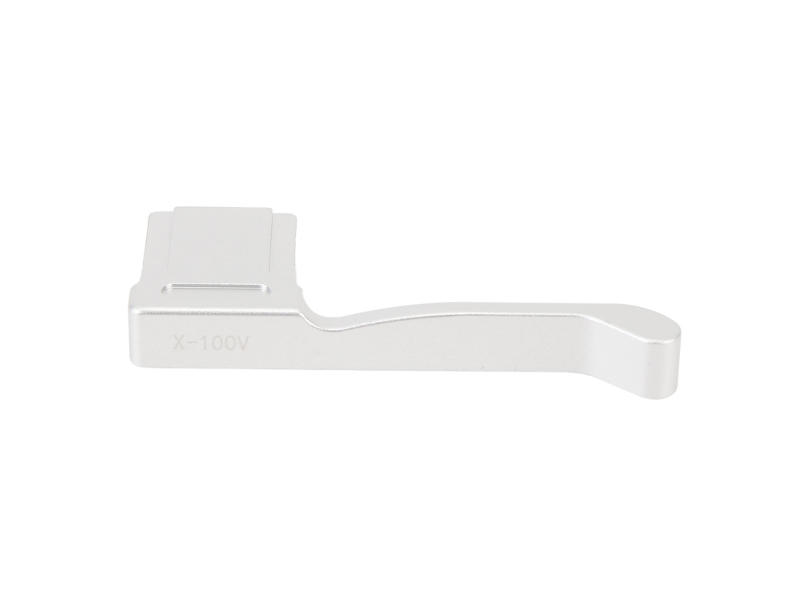 Empuñadura de aluminio con agarre para pulgar hacia arriba y soporte para zapata para cámara X 100v