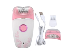 Depilador Eléctrico Privado 2 En 1 Para Mujeres Recargable Usb Recortador De Pelo Eléctrico