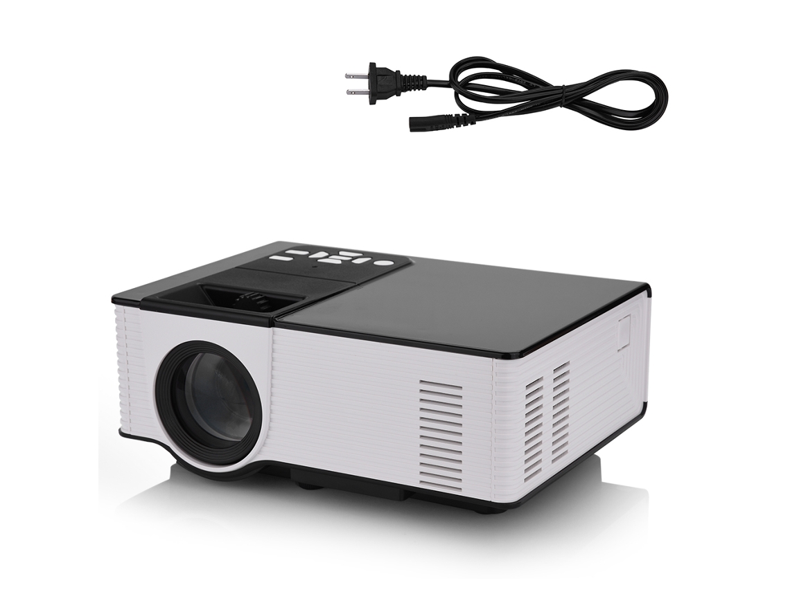 Proyector Led Inteligente Wifi Mini 1500 Ansi Lm 800*480 Vga Home Theater Android