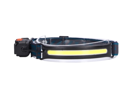 Linterna Frontal Led Linterna Frontal De Inducción Multifuncional Linterna Frontal Cob De 3 Modos Impermeable Al Aire Libre Negro BISBISOUS VIGA EU...